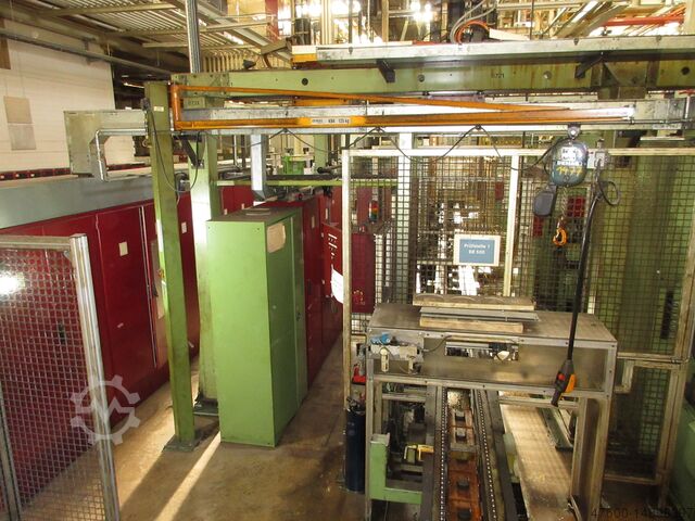 Column swing crane Chain Hoist Demag KBK Kran Drehkran Hallenkran L 3m Demag KBK100 125Kg + DK Kettenzug