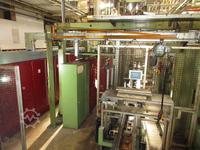 Column swing crane Chain Hoist Demag KBK Kran Drehkran Hallenkran L 3m Demag KBK100 125Kg + DK Kettenzug