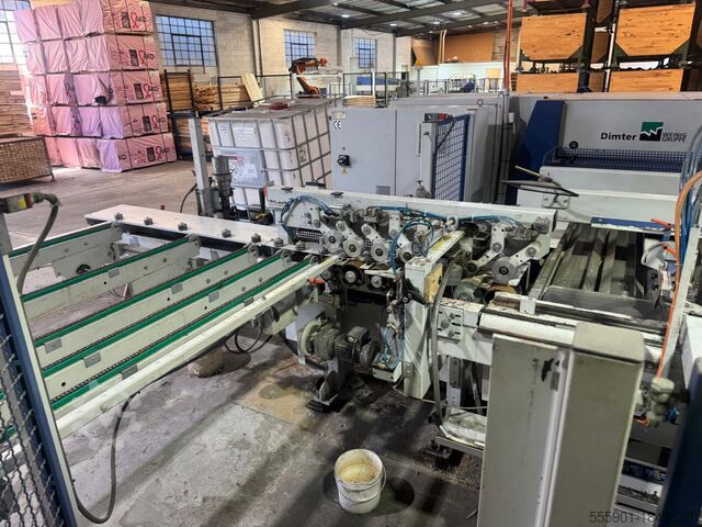 High frequency feed through press Weinig Dimter ProfiPress 2500 3HF LZ