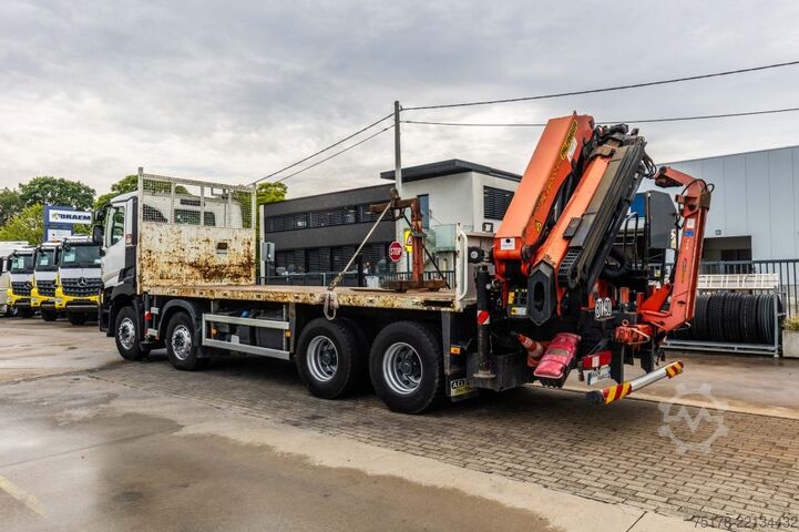 Open body RENAULT C 380 DXI+Palfinger 26 T/m+5EXT.