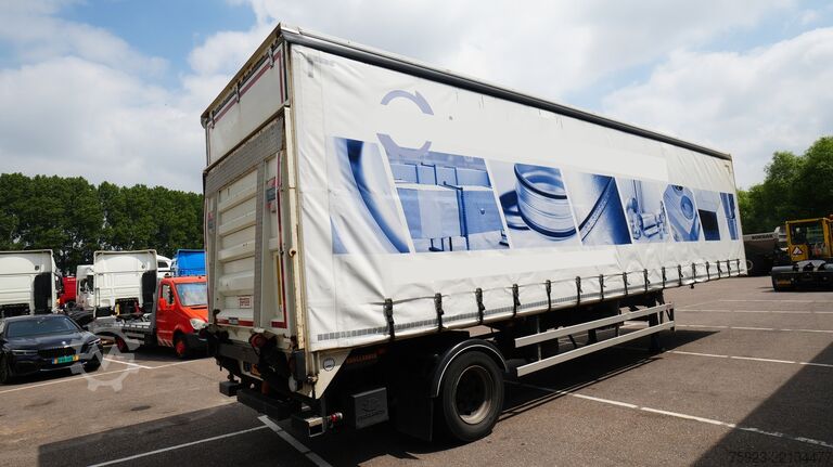 Sliding tarpaulins Vogelzang 1 Axle city curtainside trailer