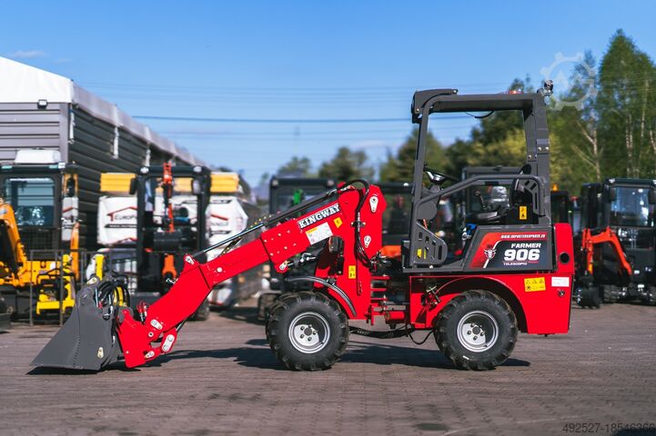 Minibagger Kingway Radlader FARMER 906 T ANGEBOT !! Perkins