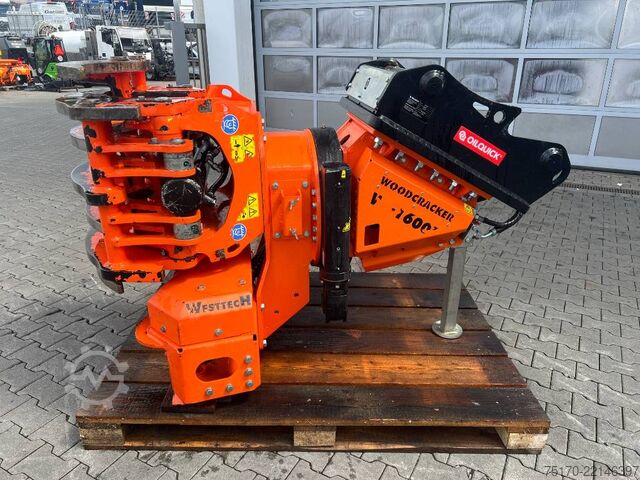 Westtech WG1600 7-Finger Greifer / Säge / OQ70/55 / DEMO Westtech WG1600 7-Finger Greifer / Säge / OQ70/55 / DEMO