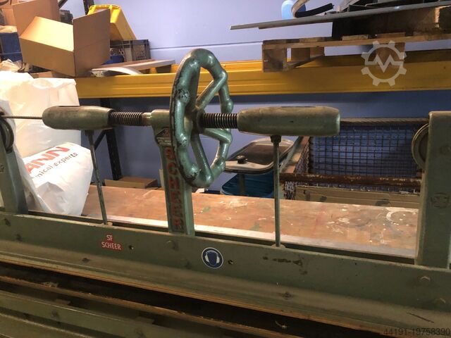 Veneer jointing machine Scheer FM 2-3000