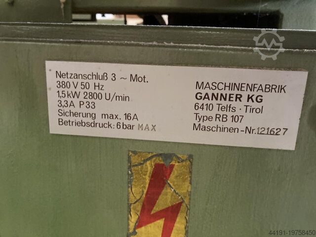 Lochreihenbohrmaschine Ganner RB 107