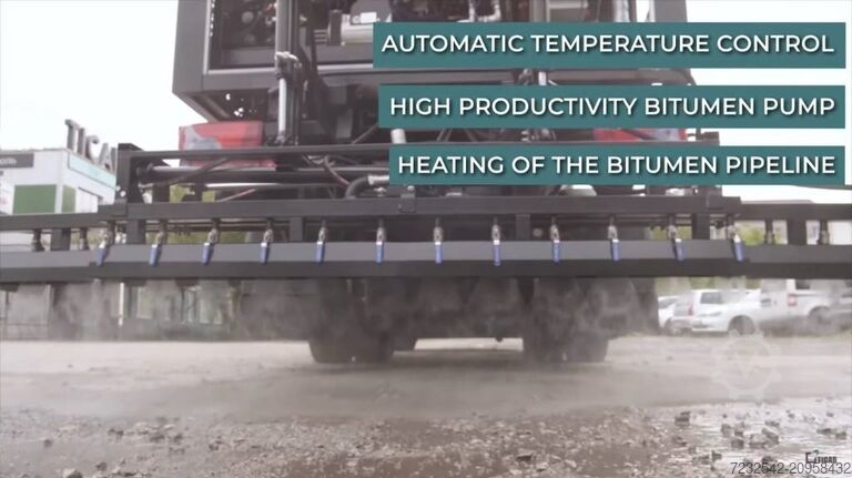 Bitumen-Emulsionssprüher TICAB Bitumen Emulsion Sprayer ABS-8000
