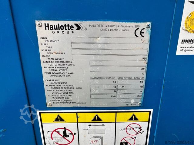 Teleskopbühne Haulotte Star 6 Picking Hoogwerker Masthoogwerker