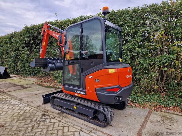 Mini excavator Kubota KX027-4 Hi-spec (NIEUW)