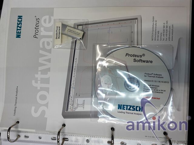 Thermogravimetric analyzer (TGA) NETZSCH TG 209 F3 Tarsus Analysegerät TGA