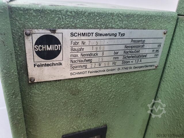 Pneumatic toggle press Schmidt 