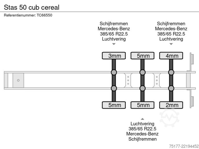 Tipper Stas 50 cub cereal