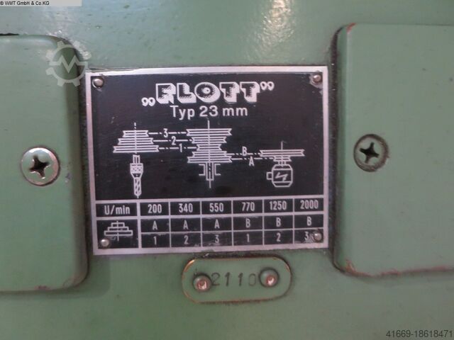 Säulenbohrmaschine FLOTT SB 23