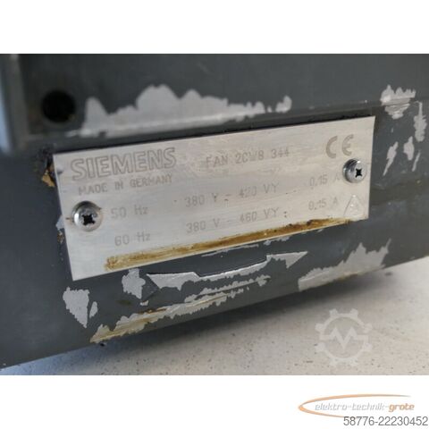 Control unit Siemens 1PH6107-1NF47-2AA0 AC-HSA-Motor SN: EJ899151601007