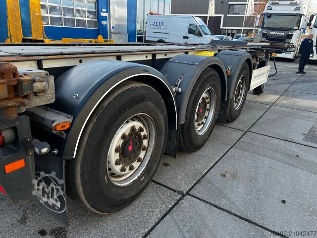 Container transport Renders Euro 800 3DFCST / Container Chassis / 45FT / 1x...