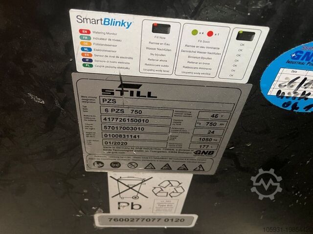 Electric 3-wheel forklift Still RX20-20L