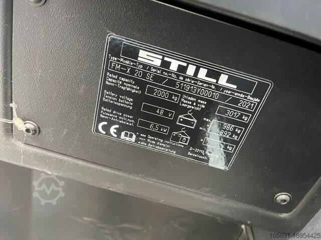 Reach Truck Still FMX20SE