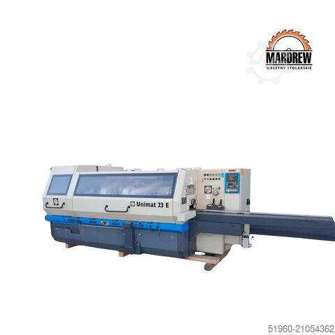 Vier-Seiten-Hobelmaschine WEINIG UNIMAT 23E 10/25