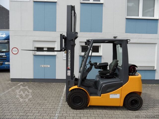 Treibgasstapler Jungheinrich TFG 425s - Front-Dach-Heckscheibe