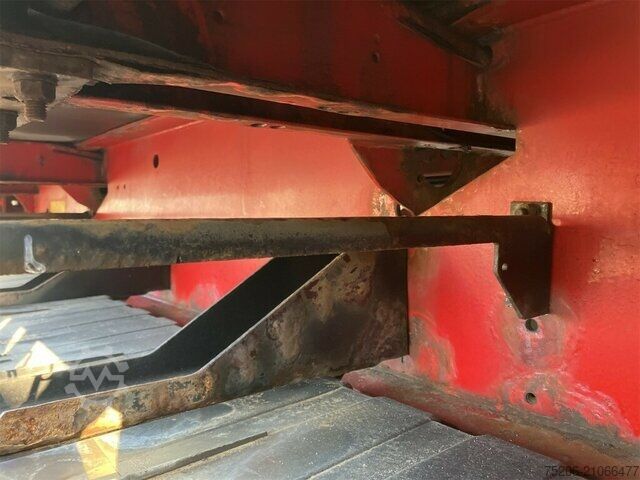 Auflieger mit offener Pritsche Krone Mega Liner Plateau mit Containerverriegelungen SDP 27 eLCVB4-S