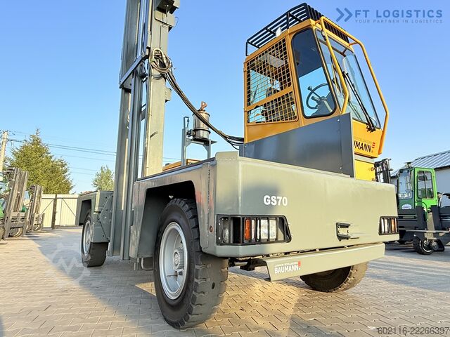 Side loader forklift Baumann GS 70/14/50 DUPLEX DIESEL LIKE NEW