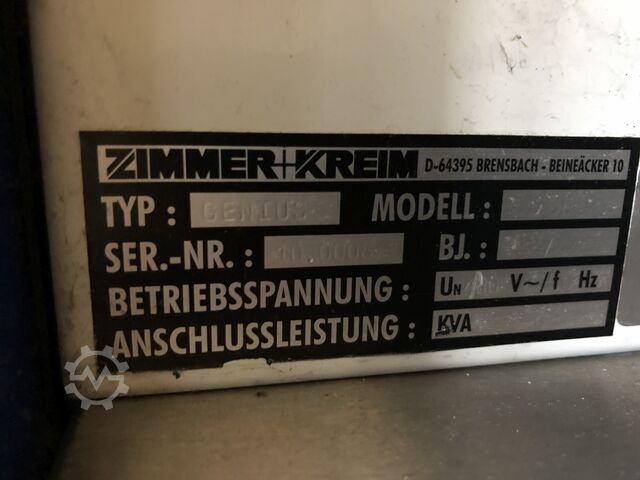 Senkerodiermaschine Zimmer & Kreim genius 700