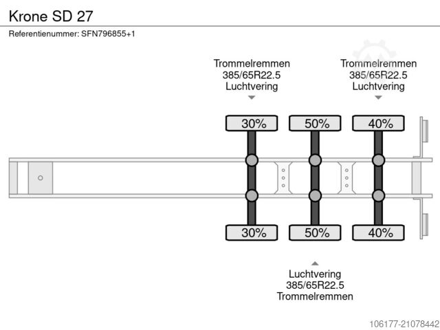 Loading platform Krone SD 27