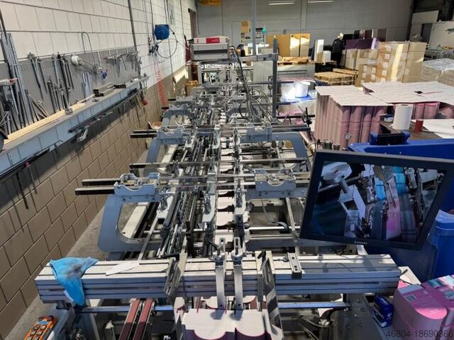 Gluing machine for folding boxes Brausse Forza 1100 C3