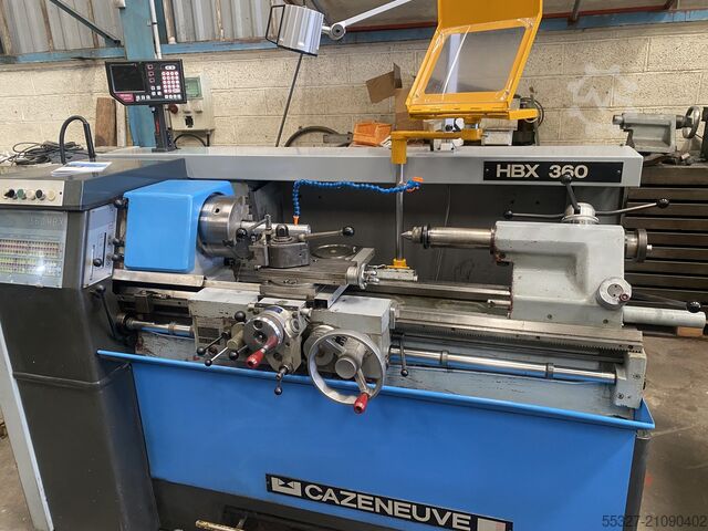 Leit-/Zugspindeldrehmaschine cazeneuve HBX360BC