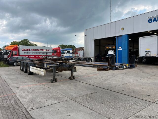 Container transport Krone SD 45FT / 4220 kg / Container Chassis / BPW + Drum