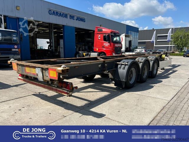 Container transport Schmitz Cargobull SGF*S3 / 45 FT / BPW + Drum