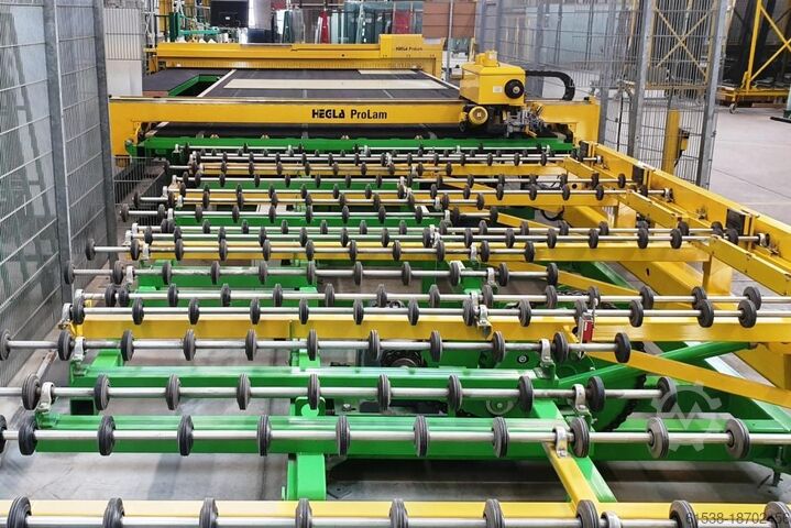 Autom. VSG-Zuschnittanlage HEGLA ProLam 46