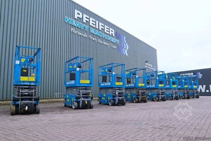 Scherenhebebühne Genie GS1932 Electric, Working Height 7.8 m, 227kg Capac