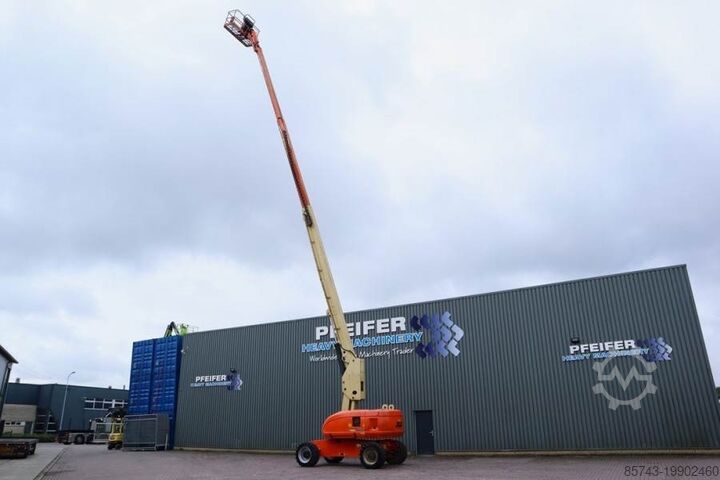 Teleskopbühne JLG 860SJ Diesel, 4x4 Drive, 28.2m Working Height, 22.