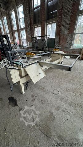 Double cross cut saw Tegle 