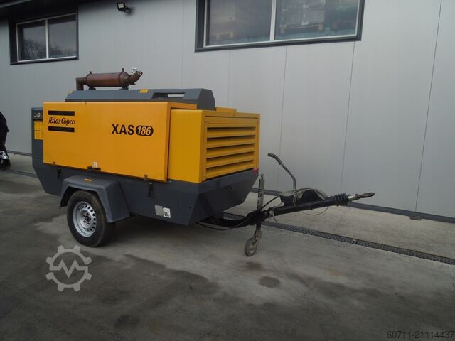 Kolbenkompressor Atlas Copco XAS186
