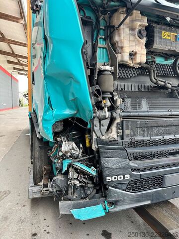 Viehtransporter LKW SCANIA S500 4x2 LL 3.Stock Finkl Viehwagen *unfall*
