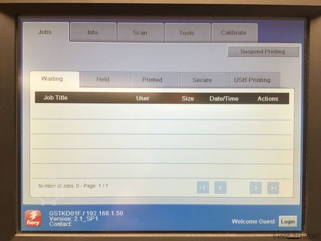 XEROX C60 mit interner FIERY EX-i C60/70 XEROX XEROX Digital Color Press C60