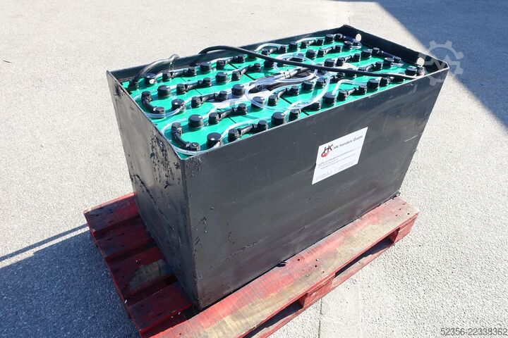 Forklift battery Hoppecke 48V 5PzS625 88% Staplerbatterie