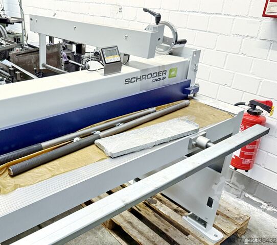 Tafelschere Blechschere SCHRÖDER - FASTI HS 2000 x 1,25 + ELGO Hinteranschlag