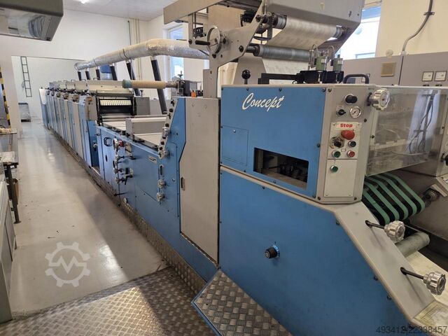 Web Offset Printing Machine MULLER MARTINI CONCEPT 6 F