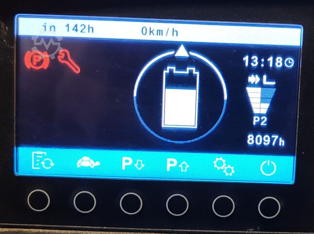 Elektrisch – 3 Räder Jungheinrich EFG216 2021y/ 3.3m free lift/ 8096h