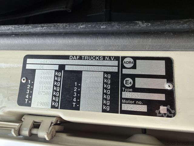 Autokran Daf XF440 6X2 Palfinger PK 34002 bis 29 Meter