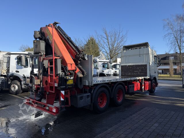 LKW mit Pritsche (offen) Daf XF440 6X2 Palfinger PK 34002 bis 29 Meter