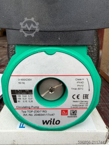 Wilo TOP-Z 30/7 RG – Umwälzpumpe Wilo TOP-Z 30/7 RG – pompa cyrkulacyjna Wilo TOP-Z 30/7 RG – pompa cyrkulacyjna