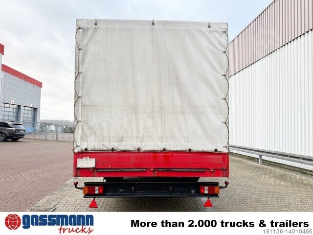 Anhänger mit Pritsche & Plane  AUWAERTER LT 10,6/18