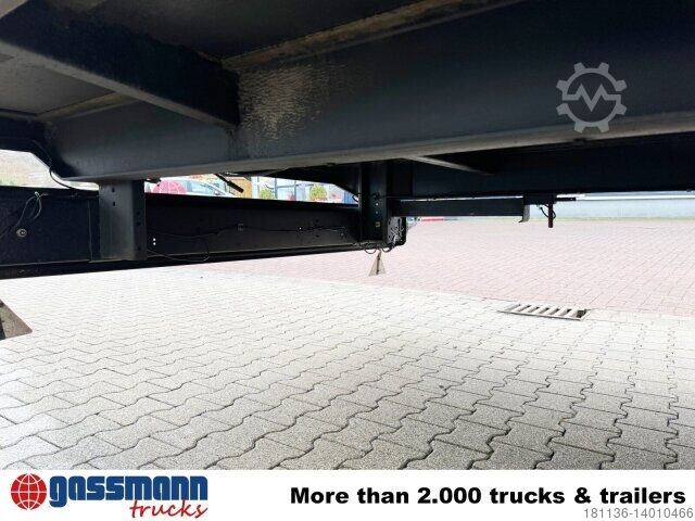 Anhänger mit Pritsche & Plane  AUWAERTER LT 10,6/18