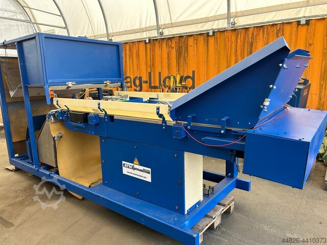 Screw Conveyor ATM Recyclingsystems NES Stainless Steel inductive sorter