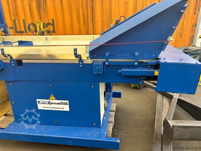Screw Conveyor ATM Recyclingsystems NES Stainless Steel inductive sorter