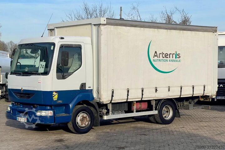 Schiebeplane Renault Midlum 180 11,9t Manual. 490026 km, MOT 02-04-2...