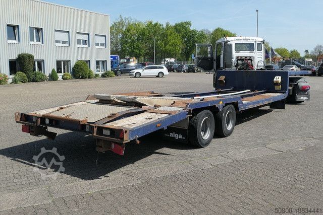 Tieflader-Sattelauflieger Tang , 2-Achs, Rampen, SAF, Tiefbett 8,5mtr.